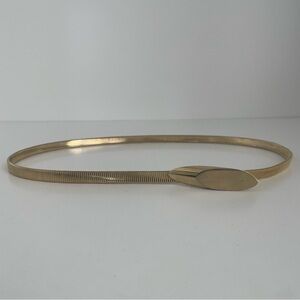 Elegant Gold Women's Belt